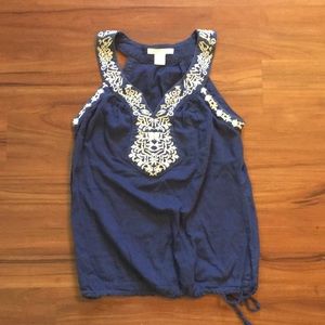 Charlotte Russe blue summer shirt